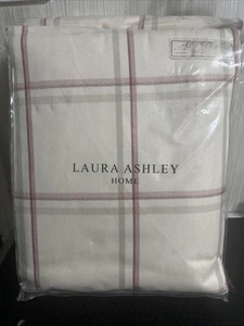 FABELHAFTE ORIGINAL LAURA ASHLEY CORBY KARO CRANBERRY VORHÄNGE 88 X 90 ZOLL - Bild 1 von 7