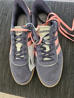 Adidas Mujer BREAKNET SLEEK Tenis Sombra Azul Marino/Rosa Chispa Talla 10 Nuevo con Etiquetas Foto 1 de 4