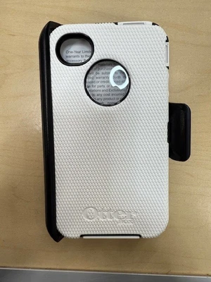 Funda OtterBox Defender con funda para iPhone 4/4s blanca a granel Foto 1 de 3