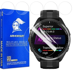 Confezione da 6 Proteggi Schermo per Garmin Forerunner 965 (47mm) MilitaryShield HD Cl... - Foto 1 di 5