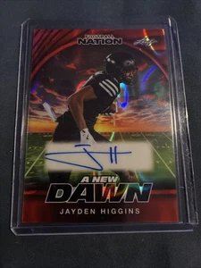 2025 Leaf Nation A New Dawn Jayden Higgins Auto /2 - Picture 1 of 2