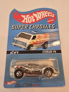 2003 Hot Wheels RLC Super Chromes Ferrari P4 #6659 🔥 - Picture 1 of 4
