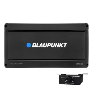 Amplificador de coche Blaupunkt AMP4000D 4000 vatios máximo monobloque clase D con control remoto de graves - Imagen 1 de 3