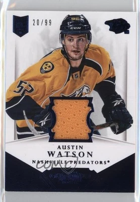 2013 Panini Dominion Authentic Material Jersey /99 Austin Watson #D-AW Rookie RC - Image 1 of 2