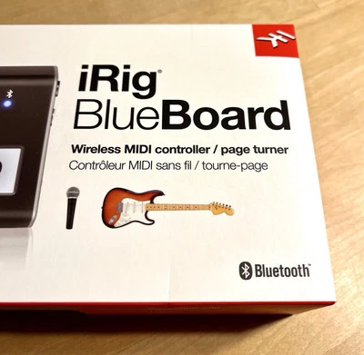 IRig BlueBoard Wireless Midi Controller + OVP neuwertig - Bild 1 von 4