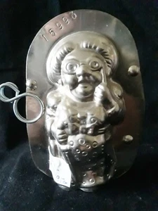 N°543- ANCIENS MOULES A CHOCOLAT/GRAND MERE 9,5 CM 2 PARTIES chocolate mold- - Foto 1 di 5