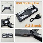 Laptop Pc Usb Cooling Fan Cooler Pad Stand Base Cradle Notebook Computer Netbook