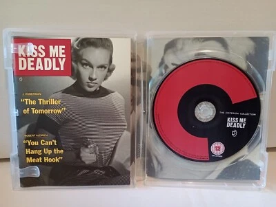 KISS ME DEADLY Blu-ray +BOOKLET CRITERION COLLETCTION RALPH MEEKER ALBERT DEKKER - Image 1 of 2