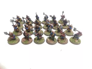 Warhammer Señor de los Anillos Guerreros Enanos Arma a Dos Manos X24 Plástico Pintado - Imagen 1 de 14