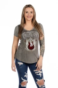 Camisa ostentosa para damas Forever Country - Imagen 1 de 2