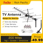 UHF VHF FM OUTDOOR DIGITAL HDTV ATSC TV DTV YAGI  ANTENNA -QUICK ASSEMBLY