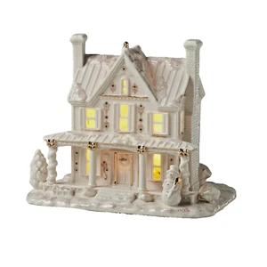 LENOX MISTLETOE PARK Series FARM HOUSE NIB - Picture 1 of 2