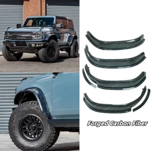 For Ford Bronco 21-24 Forged Carbon Fender Flares Wheel Arch Extra Wide Body Kit - Picture 1 of 11