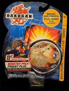 Bakugan B2 BakuPearl + BakuClear Extension Plus Booster Pack Rattleoid (Clear) - Picture 1 of 1
