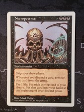 Necropotence [x1] - MtG - 5th Edition - Light Play