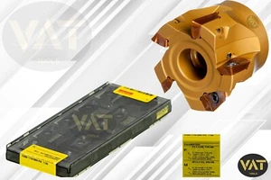 10x Sandvik R390-170408M-PM 1130 + ERAX 90° cabezal de cuchilla D=50 mm con factura nuevo - Imagen 1 de 1