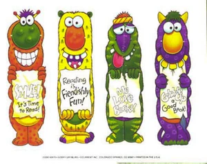 Current Vintage Bookmarks Goofy Gremlins 8 Sheets of 4 NEW Fast Shipping - Bild 1 von 1