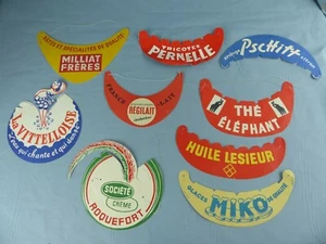 Lot de 9 casquettes publicitaires TOUR DE FRANCE 1960 MIKO MILLIAT REGILAIT L - Imagen 1 de 2