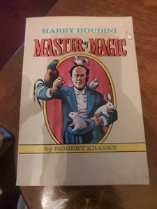 Harry Houdini Master of Magic Paperback Book - Picture 1 of 3