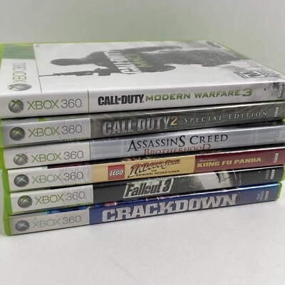 Lote de 7 juegos Xbox 360 - Call Of Duty, Fallout, Crackdown, Assassins Creed Foto 1 de 4