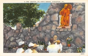 Pennsylvania Postkarte Grotte Scranton - Bild 1 von 2