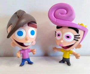 2 x The Fairly Odd Parents Vinyl Figures (2003 Flying Colors Toys) Nickelodeon - Bild 1 von 13