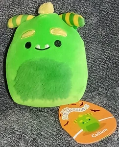 Kellytoy Squishmallows 4" Callum the Green Monster Halloween 2023 #1909 NWT - Picture 1 of 2