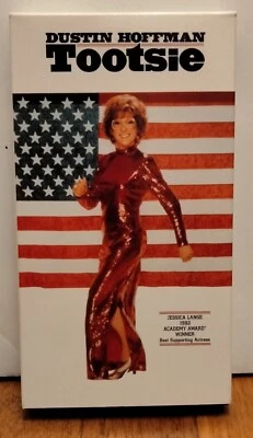 Tootsie VHS Tape 1990 Columbia Pictures ~ Dustin Hoffman - Image 1 of 4