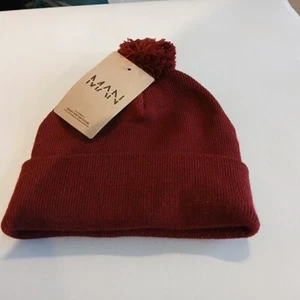 BEANIE MÜTZE - von der Marke MAN - weiche Flachstrickmütze Einheitsgröße - Bild 1 von 2