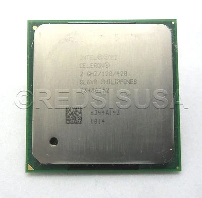 Intel? Celeron? Processor 2.00 GHz, 128K Cache, 400MHz 1 core PPGA478 FSB SL6VR - Image 1 of 3