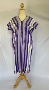 Women's Thai Hill Tribe Style Handmade Cotton Midi Dress Multi-Color Karen Chic - Picture 1 of 168