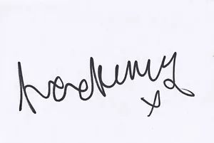 Cycling - Laura Kenny - Hand Signed 6x4 Inch White Card - COA - Picture 1 of 1