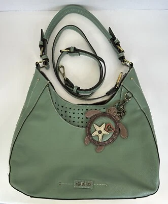 Bolso de Hombro Chala Sweet Hobo Verde Tortuga Foto 1 de 4