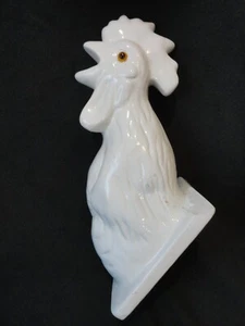 Extra large Ceramic Rooster Towel Wall Hook Apron - Picture 1 of 12