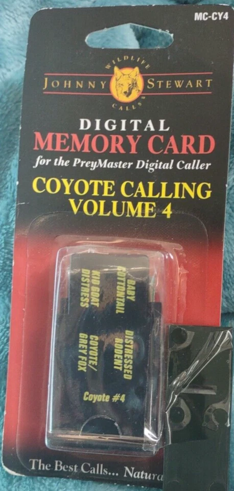 Johnny Stewart Coyote Calling Volume 4 Digital Memory Card