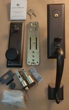 BALDWIN STONEGATE Door Hardware Entry Set Venetian Bronze 5355.112.ENTR