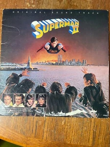 Superman 2 Ken Thorne LP 1980 Warner Bros HS 3505 -Etched Vinyl Soundtrack VG - Picture 1 of 6