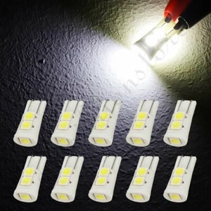 10x Blanco T10 Bombilla LED Interior Cuadro de Instrumentos Luz Para Hyundai 1990-2017 - Imagen 1 de 11