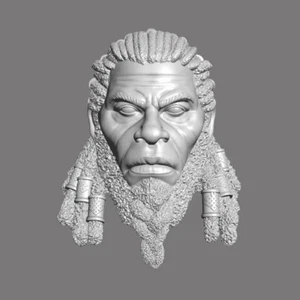 Jesaja Barbar Custom Head für mythische Legionen und andere Actionfiguren - Bild 1 von 1