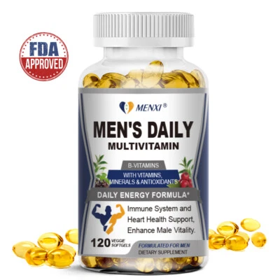 Multivitamínico avanzado para hombres con zinc y maca - equilibrio hormonal 120 un. Foto 1 de 4