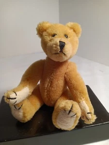 Boyds Bears Otto Von Bruin Plush Teddy Bear 100% Wool Stuffed Animal Toy 1990 - Picture 1 of 15