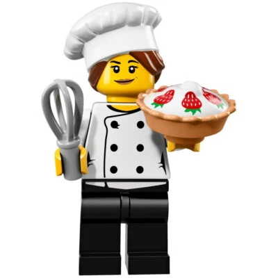 LEGO Serie 17 Minifiguras Coleccionables 71018 - Chef Gourmet (SELLADO) Foto 1 de 2