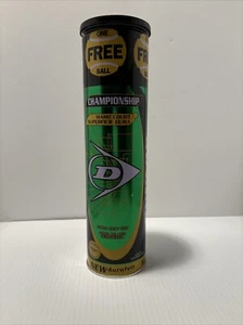 dunlop Hard Court nouveau durafelt tennis balls One Free Ball (b19) - Picture 1 of 7