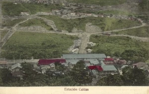 Postal Colombia, Cali, Cauca, Estación Caldas, Estación de Ferrocarril (1910s) - Imagen 1 de 2