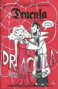 Universal Monsters Dracula #1 - Custom Drawn - Picture 1 of 2
