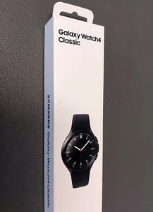 Samsung Galaxy Watch4 Classic 46mm Edelstahlgehäuse mit Sportarmband -... - Bild 1 von 19