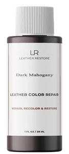 Leder Restaurieren Leder Farbe Reparatur Möbel Couch Sofa Autositz Dunkel Mahagoni - Bild 1 von 5