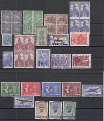 ST26629/INDIA - 1947/1951 MARAVILLOSA SELECCIÓN COMO NUEVA CON MEJOR Foto 1 de 2