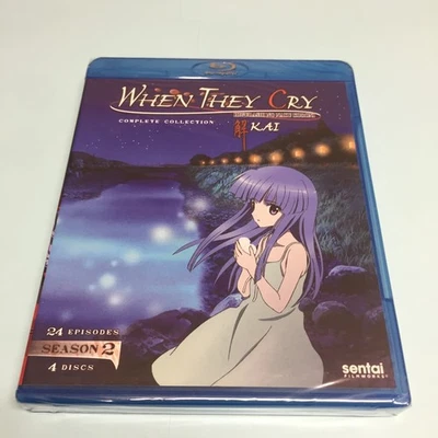 BRAND NEW Higurashi When They Cry Kai Season 2 Two Complete Collection Blu-Ray Foto 1 de 2