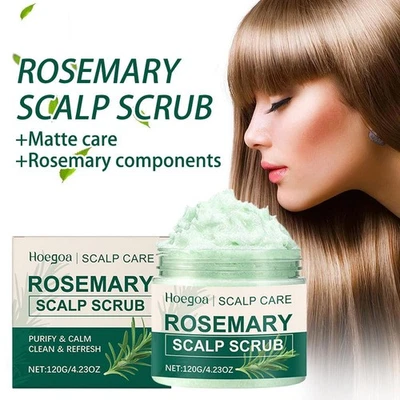 New Scalp Scrub, Rosemary Scalp Exfoliator,Scalp Exfoliator Scrub for womeD E`1g - Image 1 of 4